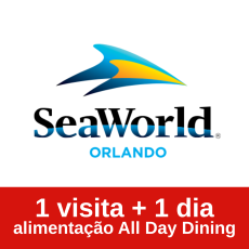 SeaWorld Orlando Single Day + All Day Dining 